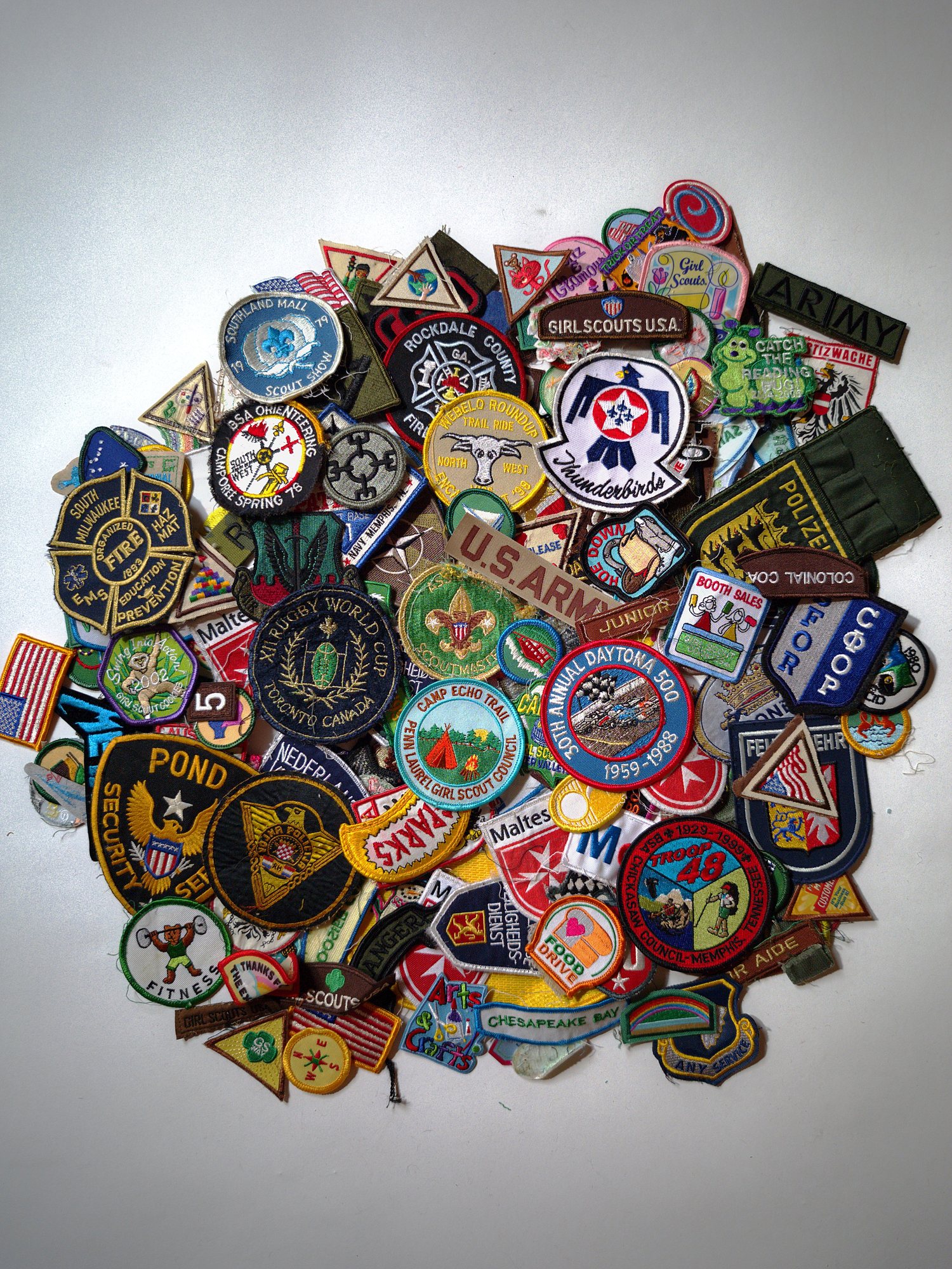 Patches, 1970s to present.